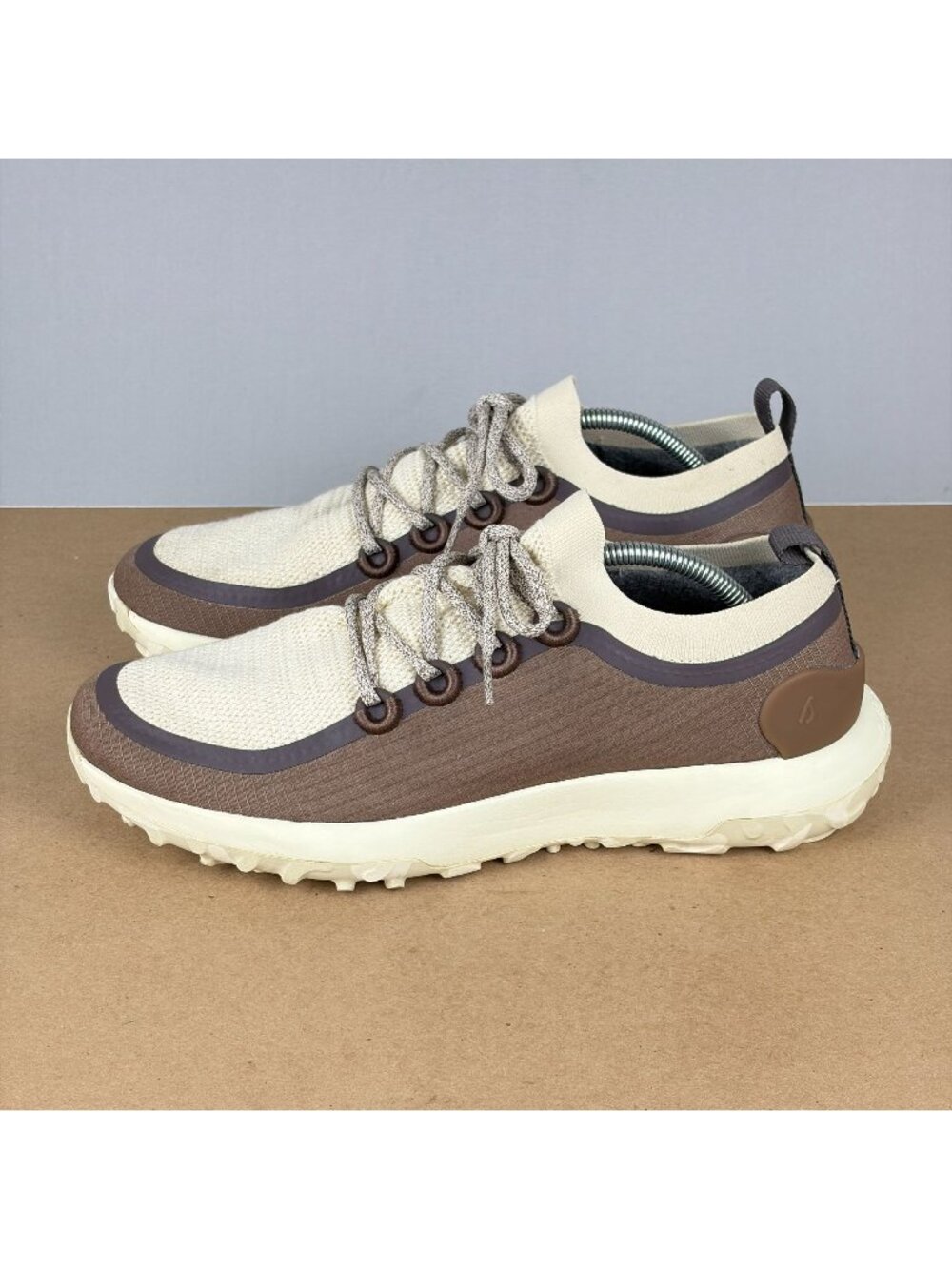 Allbirds Trail Runner SWT Athletic Shoes Mens 12 Hazy Cocoa/Dark Cocoa Lace Up